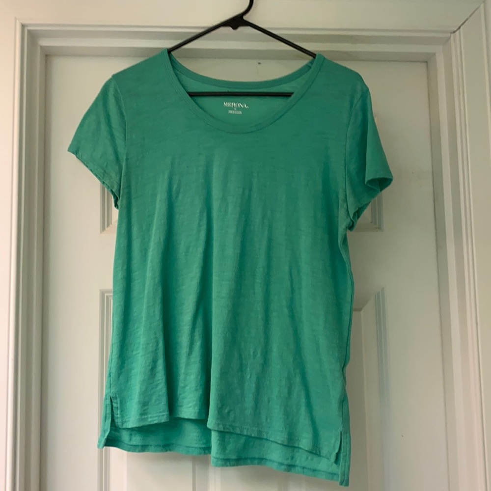 Sea foam green t shirt